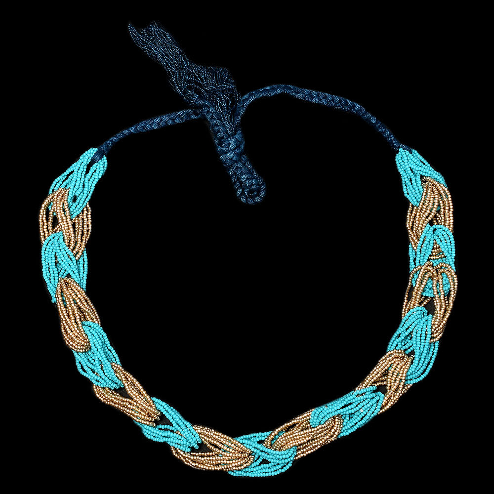 Beaded Paparazzi Seed Bead Bohemian Boho Beaded Necklace FNC1001