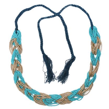 Beaded Paparazzi Seed Bead Bohemian Boho Beaded Necklace FNC1001
