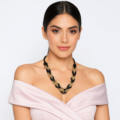 Beaded Paparazzi Seed Bead Bohemian Boho Beaded Necklace FNC1002