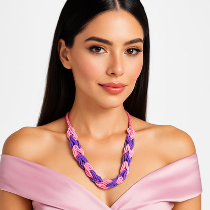 Beaded Paparazzi Seed Bead Bohemian Boho Beaded Necklace FNC1003