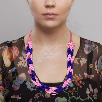 Beaded Paparazzi Seed Bead Bohemian Boho Beaded Necklace FNC1003