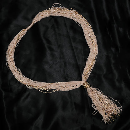 Tassel Beaded Necklace,Glass Seed Beaded Bohemian Boho,Retro Ethnic Sweater Chain FNC1010