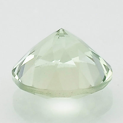 Natural Prasiolite (Green Amethyst) Round Shape Standard Cut Loose Gemstone GAM1001