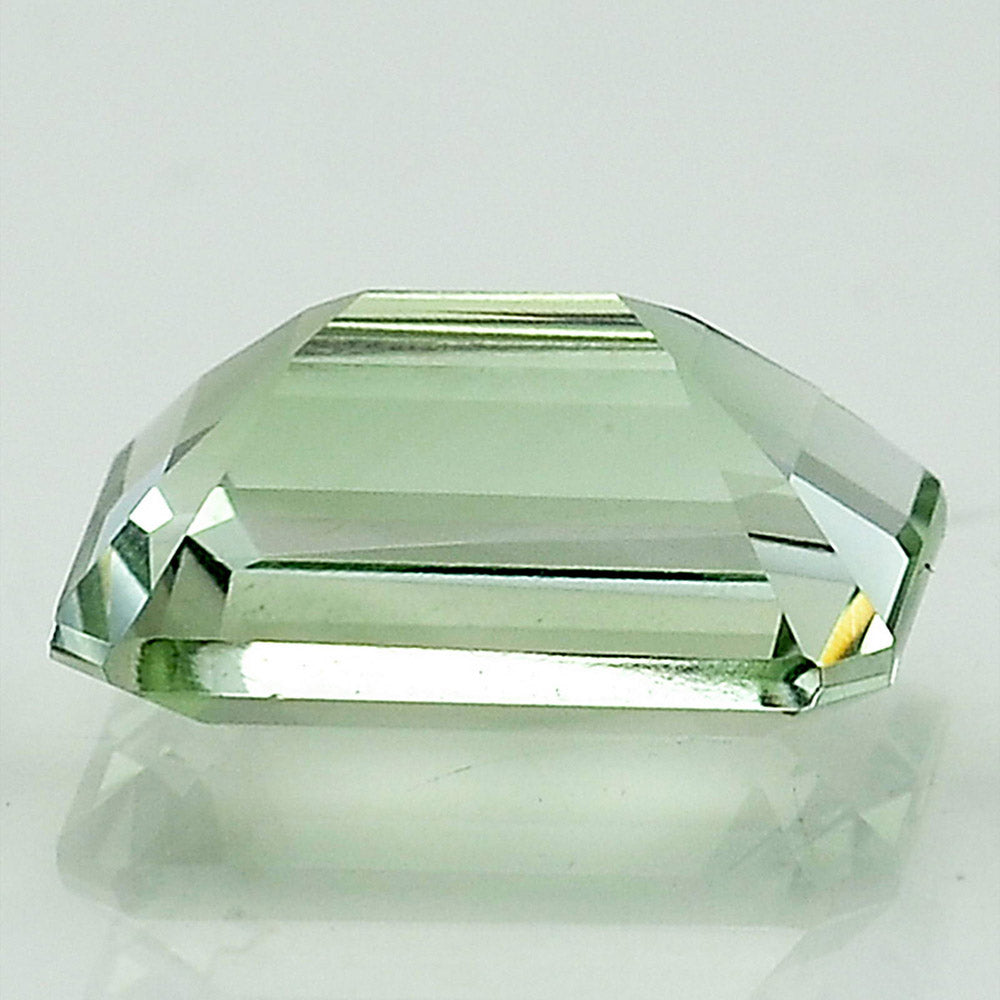 Natural Prasiolite (Green Amethyst) Octagon Shape Standard Cut Loose Gemstone GAM1014