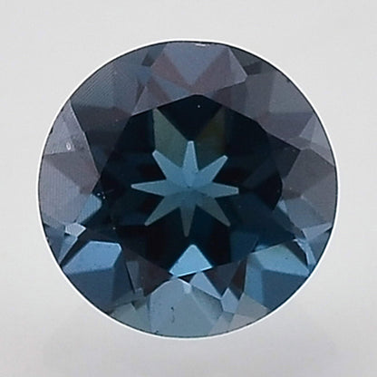 Natural London Blue Topaz Round Shape Standard Cut Loose Gemstone LBT1001