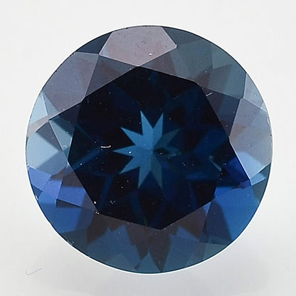 Natural London Blue Topaz Round Shape Standard Cut Loose Gemstone LBT1001