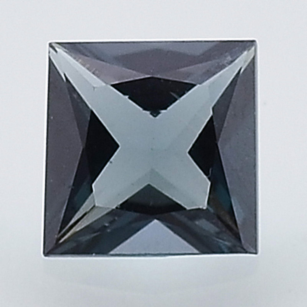 Natural London Blue Topaz Square Princes Shape Standard Cut Loose Gemstone LBT1009