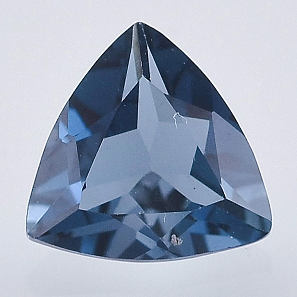 Natural London Blue Topaz Trillion Shape Standard Cut Loose Gemstone LBT1015