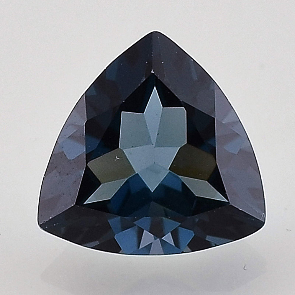 Natural London Blue Topaz Trillion Shape Standard Cut Loose Gemstone LBT1015