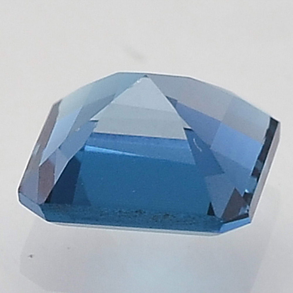 Natural London Blue Topaz Square Octagon Shape Standard Cut Loose Gemstone LBT1021