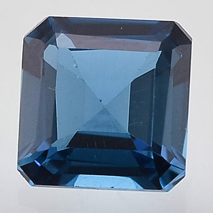 Natural London Blue Topaz Square Octagon Shape Standard Cut Loose Gemstone LBT1021