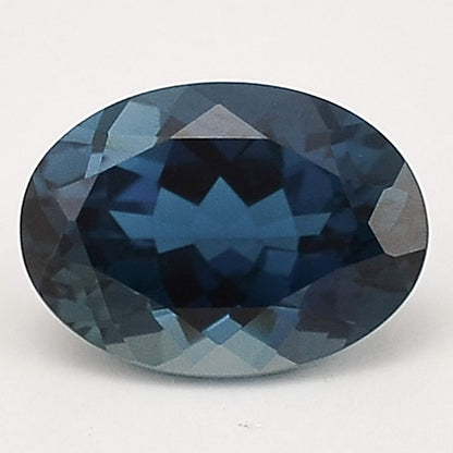 Natural London Blue Topaz Oval Shape Standard Cut Loose Gemstone LBT1040