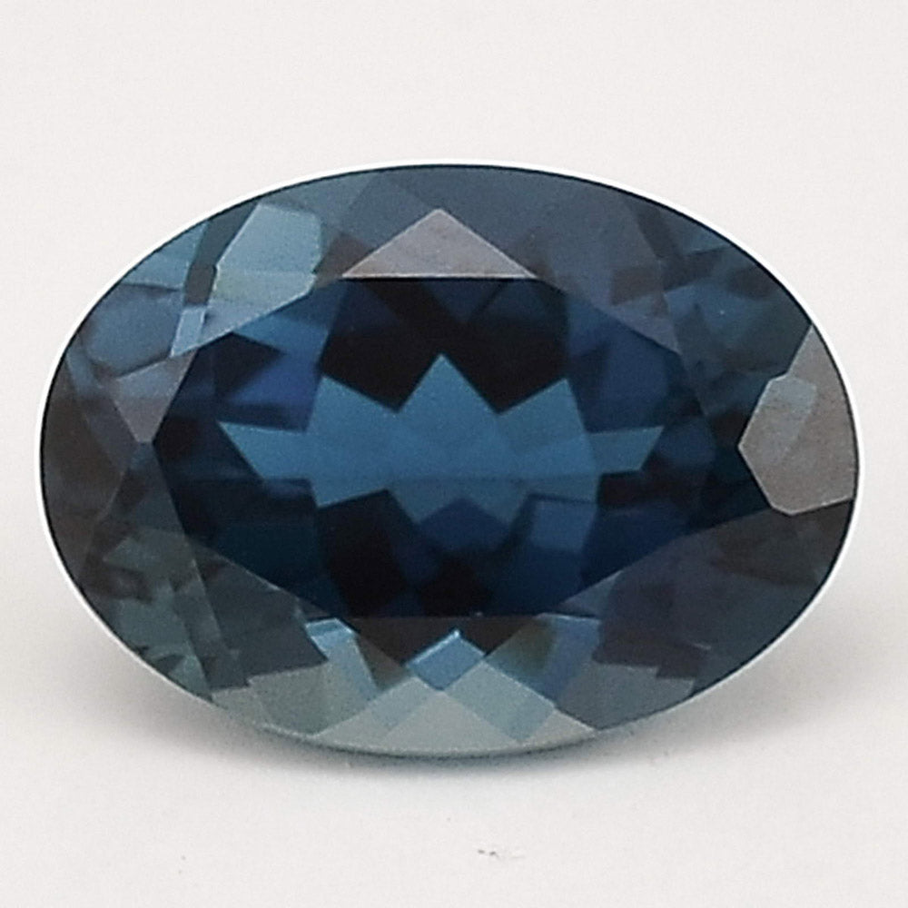 Natural London Blue Topaz Oval Shape Standard Cut Loose Gemstone LBT1040