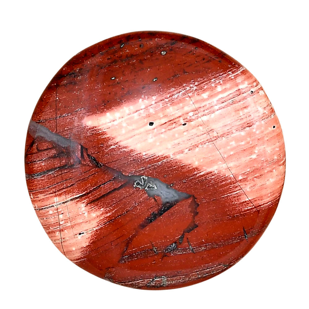 Snake Skin Jasper 34.2x34.2x6 mm Round Gemstone LS01007-11
