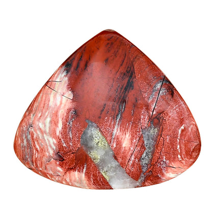 Snake Skin Jasper 42.15x36.15x4.7 mm Heart Gemstone LS01009-11