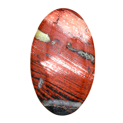 Snake Skin Jasper 40.65x24.6x5.3 mm Oval Gemstone LS01015-11