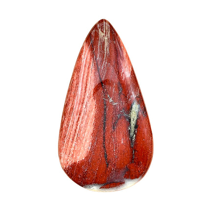 Snake Skin Jasper 38.4x21.25x5 mm Pear Gemstone LS01016-11