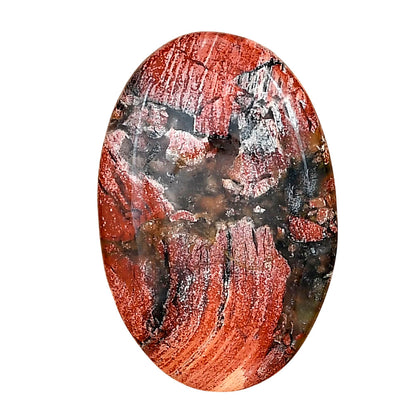 Snake Skin Jasper 34.5x22.8x5.5 mm Oval Gemstone LS01024-11