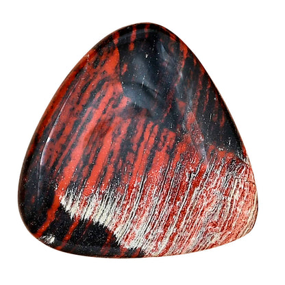 Snake Skin Jasper 30.3x29.3x5 mm Heart Gemstone LS01028-11