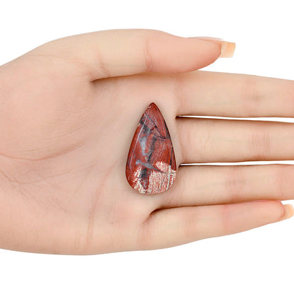Snake Skin Jasper 36.5x20.3x4.5 mm Pear Gemstone LS01032-11