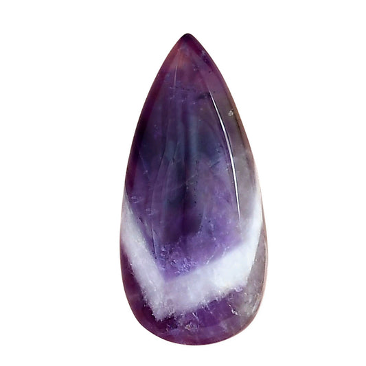 Chevron Amethyst 29x14x5.7 mm Pear Gemstone LS01046-12