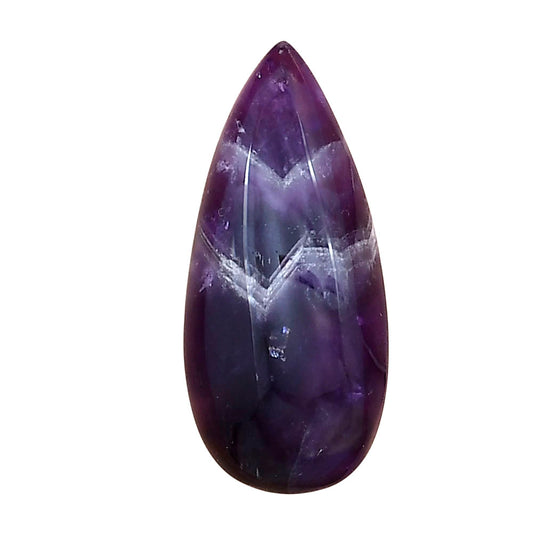 Chevron Amethyst 29.15x13.3x7 mm Pear Gemstone LS01047-12