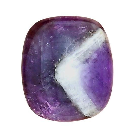 Chevron Amethyst 23.3x20.3x6.5 mm Cushion Gemstone LS01052-12