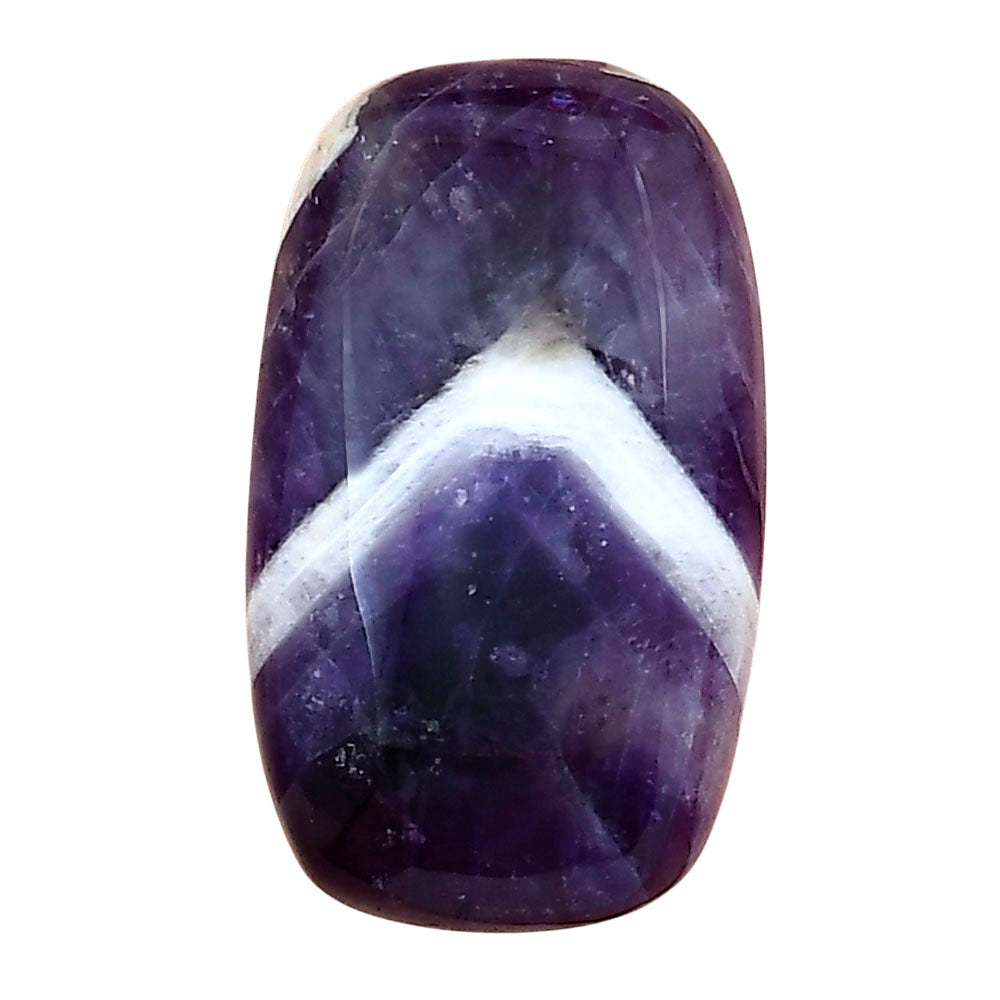 Chevron Amethyst 28x16.5x7.7 mm Cushion Gemstone LS01073-12