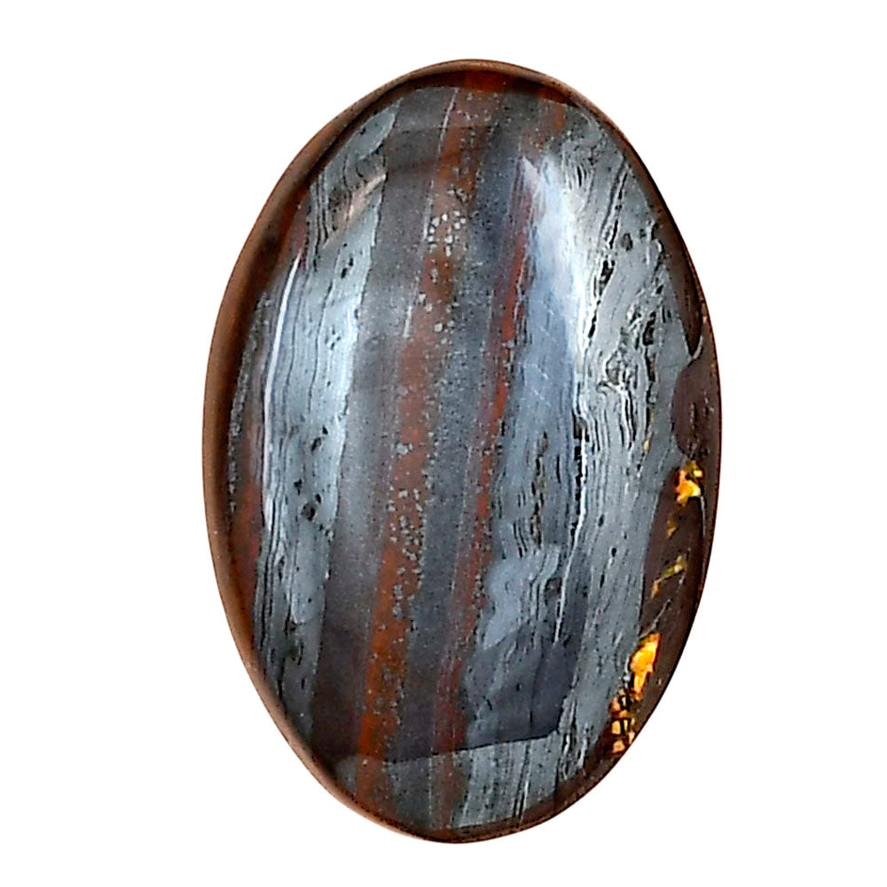 Iron Tiger Eye 23.3x15.4x5.5 mm Oval Gemstone LS01081-13