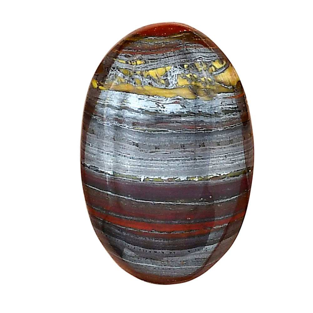 Iron Tiger Eye 25.4x17x6 mm Oval Gemstone LS01089-13