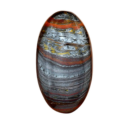 Iron Tiger Eye 33x18.3x6.5 mm Oval Gemstone LS01099-13