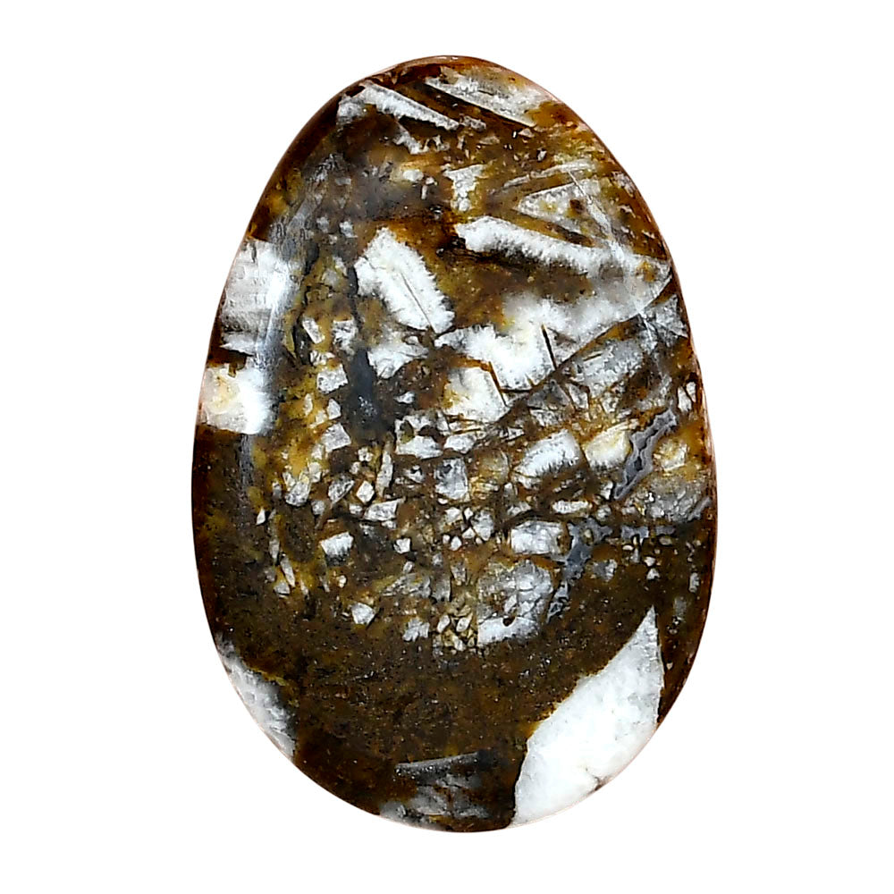 Wild Horse Jasper 32.52x24x5.4 mm Oval Gemstone LS01160-15
