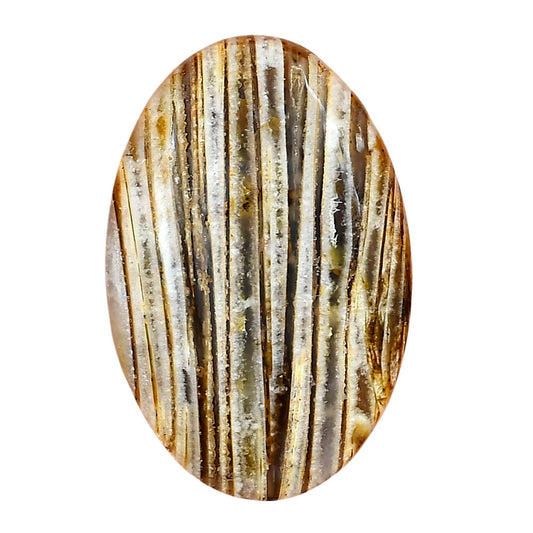 Stick Agate 39.5x26x6.4 mm Oval Gemstone LS01176-16