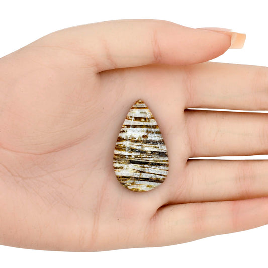 Stick Agate 35.56x21.5x6 mm Pear Gemstone LS01180-16