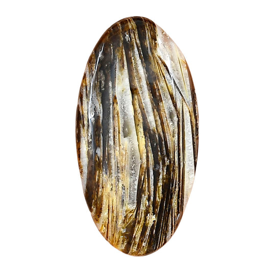 Stick Agate 39x20x4.6 mm Oval Gemstone LS01193-16