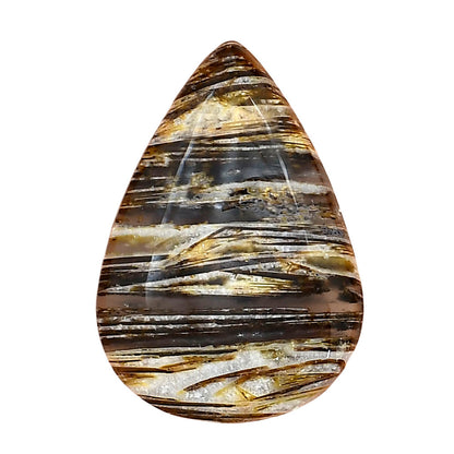 Stick Agate 32.36x22.56x6 mm Pear Gemstone LS01203-16