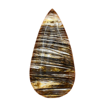 Stick Agate 38.57x19.7x5.8 mm Pear Gemstone LS01204-16