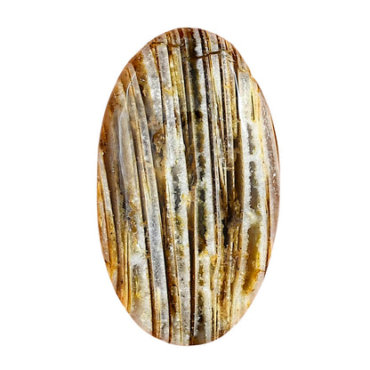 Stick Agate 38.52x22.18x5.5 mm Oval Gemstone LS01205-16