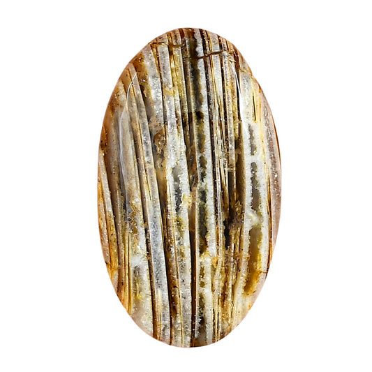 Stick Agate 38.52x22.18x5.5 mm Oval Gemstone LS01205-16