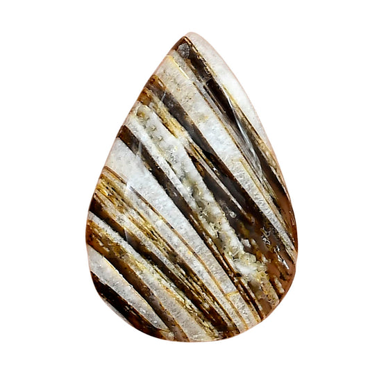 Stick Agate 32.81x22.4x5.3 mm Pear Gemstone LS01206-16