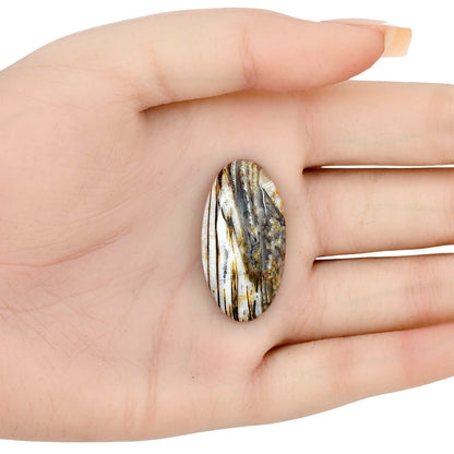 Stick Agate 34x17.86x5.7 mm Oval Gemstone LS01207-16