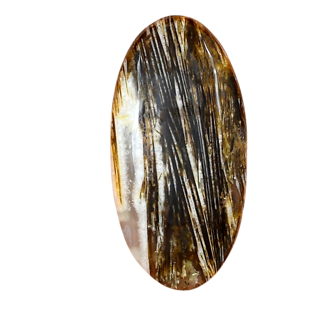 Stick Agate 38.29x19x5.6 mm Oval Gemstone LS01208-16