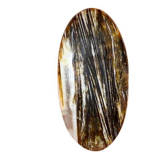 Stick Agate 38.29x19x5.6 mm Oval Gemstone LS01208-16