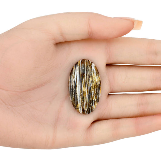 Stick Agate 36.2x21.56x7 mm Oval Gemstone LS01209-16
