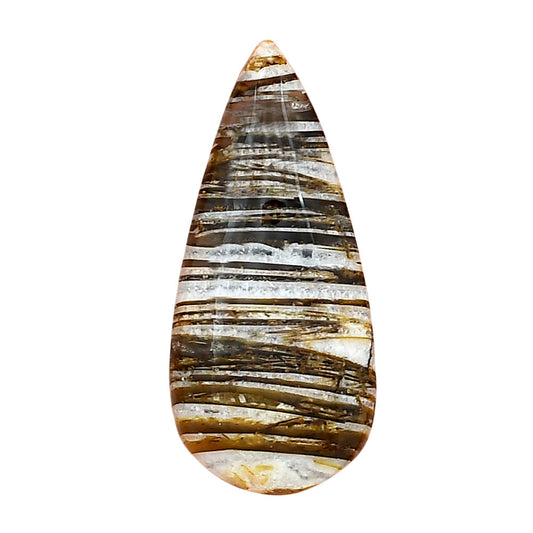 Stick Agate 32.52x14.82x5.5 mm Pear Gemstone LS01216-16