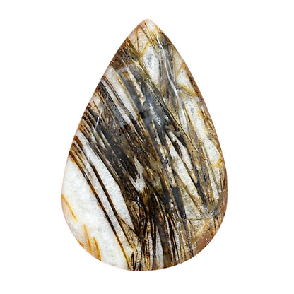 Stick Agate 37.4x24.6x5.8 mm Pear Gemstone LS01219-16
