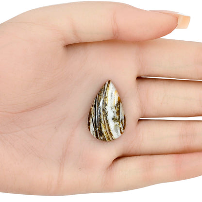 Stick Agate 28.14x17.78x5.8 mm Pear Gemstone LS01220-16
