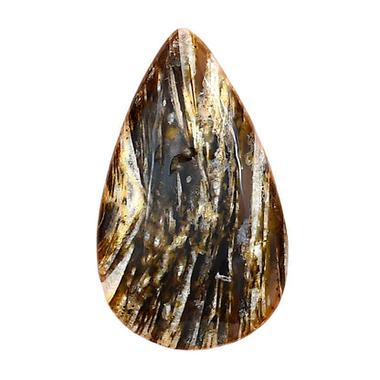 Stick Agate 32.6x19.34x6.5 mm Pear Gemstone LS01222-16