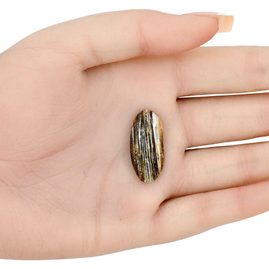 Stick Agate 27x13x5 mm Oval Gemstone LS01227-16