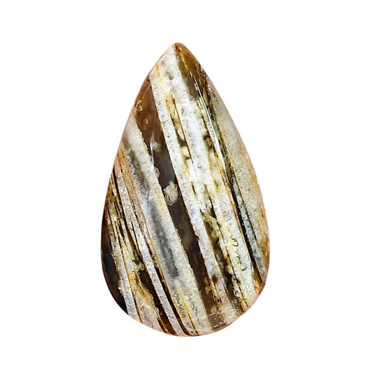 Stick Agate 30.24x17.39x6 mm Pear Gemstone LS01230-16